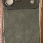 Funda gamuzada para iPhone 17 Pro Max — Protección “Pro Camera»